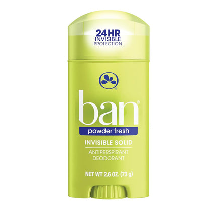 BAN INVISIBLE SOLID POWDER FRESH 2.6OZ