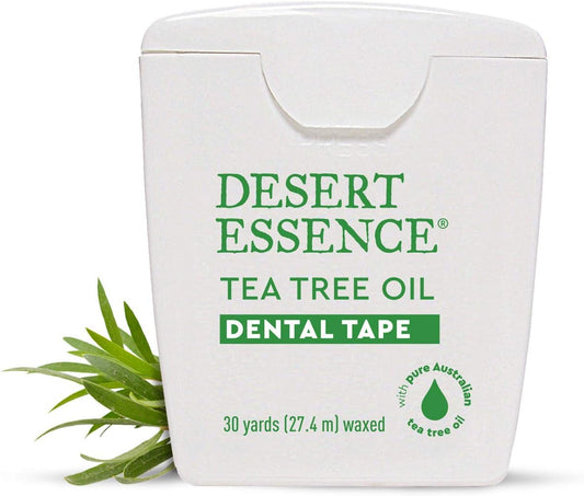 DESERT ESSENCE DENTAL TAPE,TTREE OIL