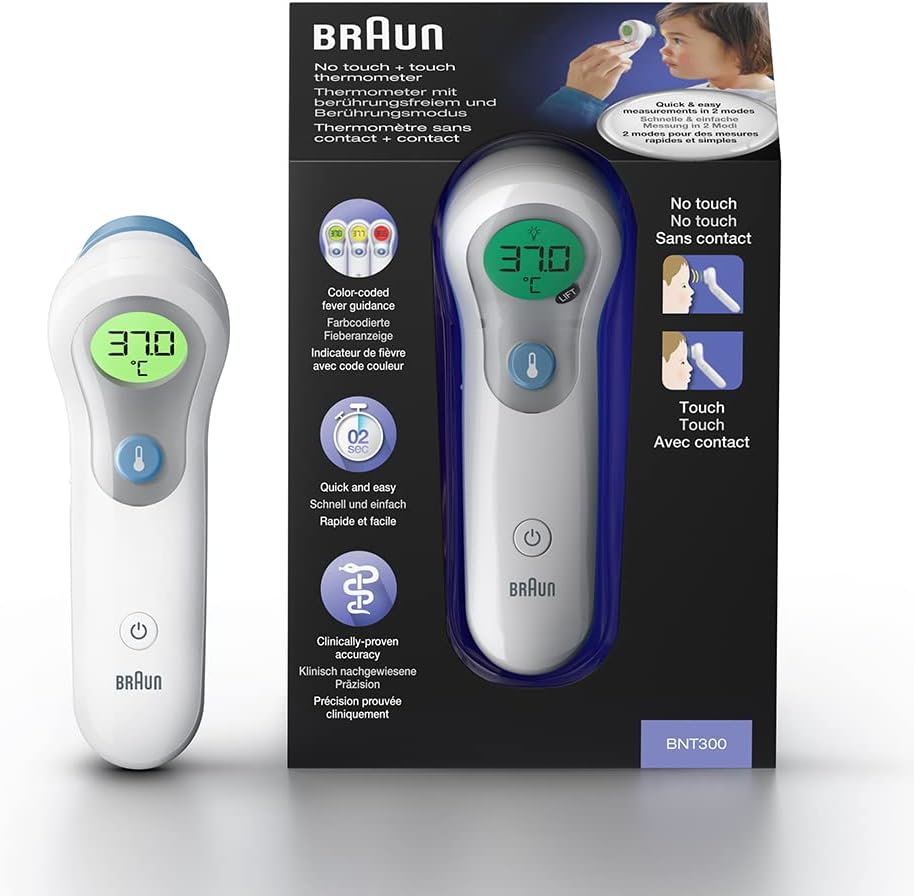 THERMOMETER BRAUN NO TOUCH BNT300US