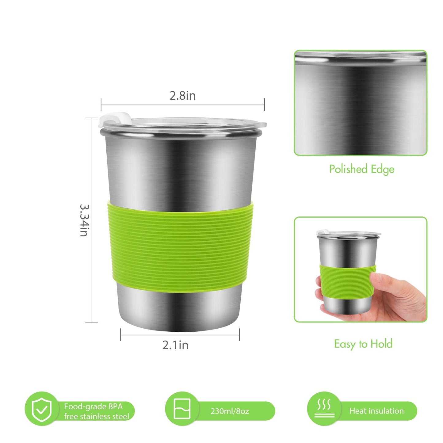 CUP,KIDS,ORNG,8OZ,BPA FR