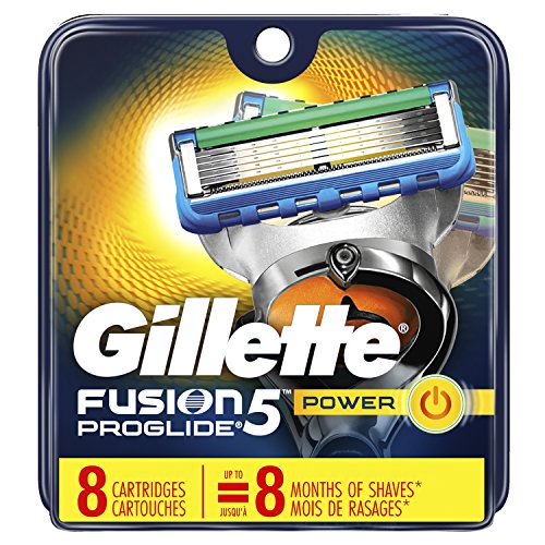 Gillette Mens Fusion 5 Proglide Refills 4 Count
