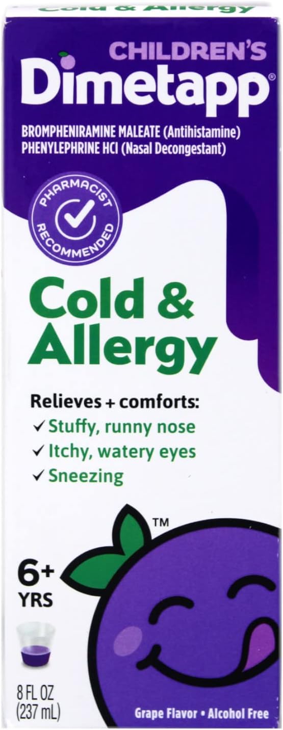 DIMETAPP COLD ALLERGY 4OZ