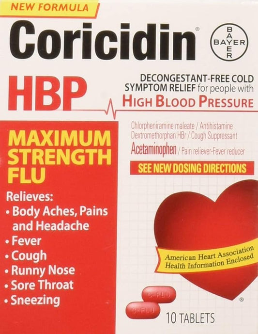 CORICIDIN HBP MAX DY/NT CLD FLU LGL 24CT