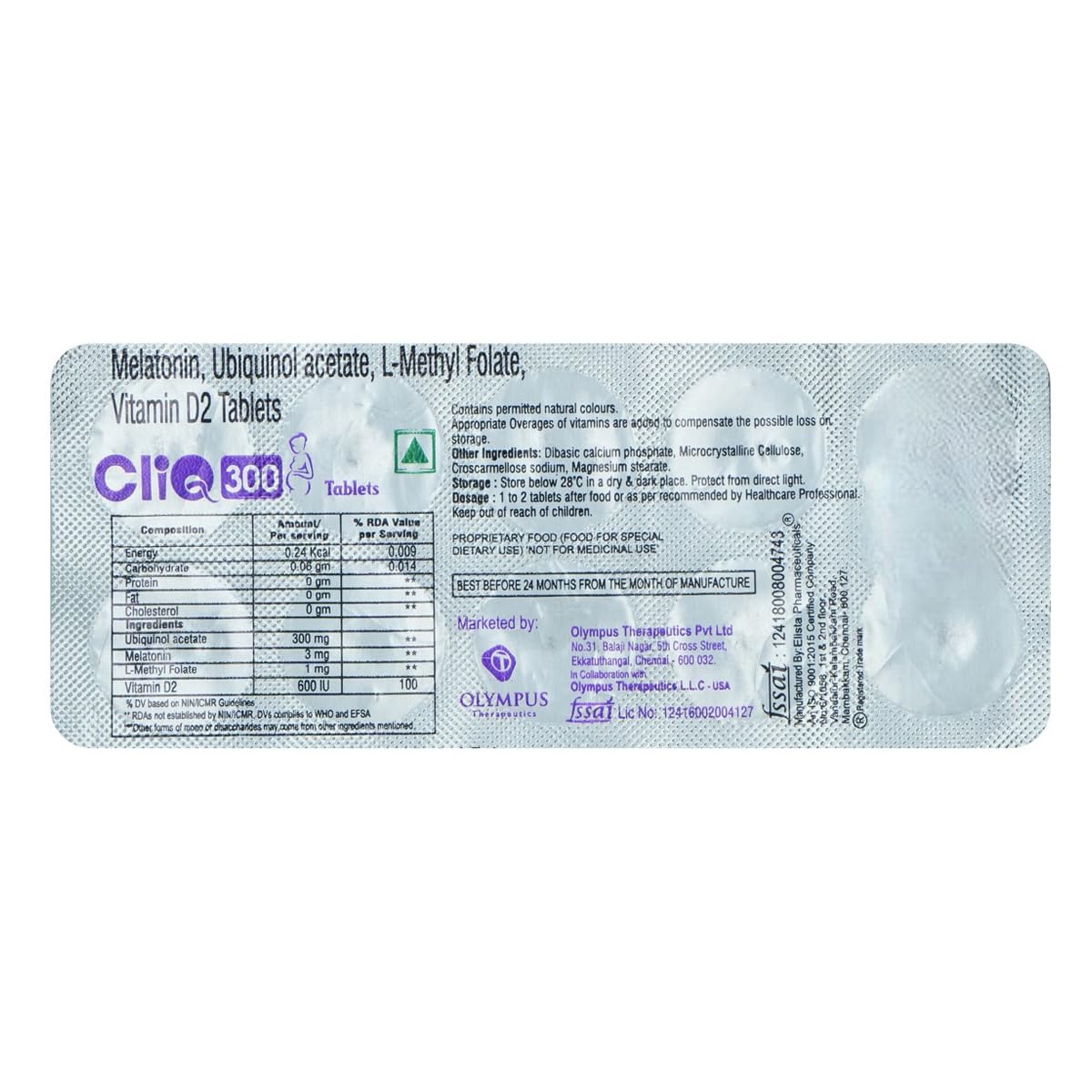 QUILLICHEW ER CW 30MG 100 CPLT C2