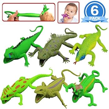 Toysmith Lizard Squishimals, Assorted