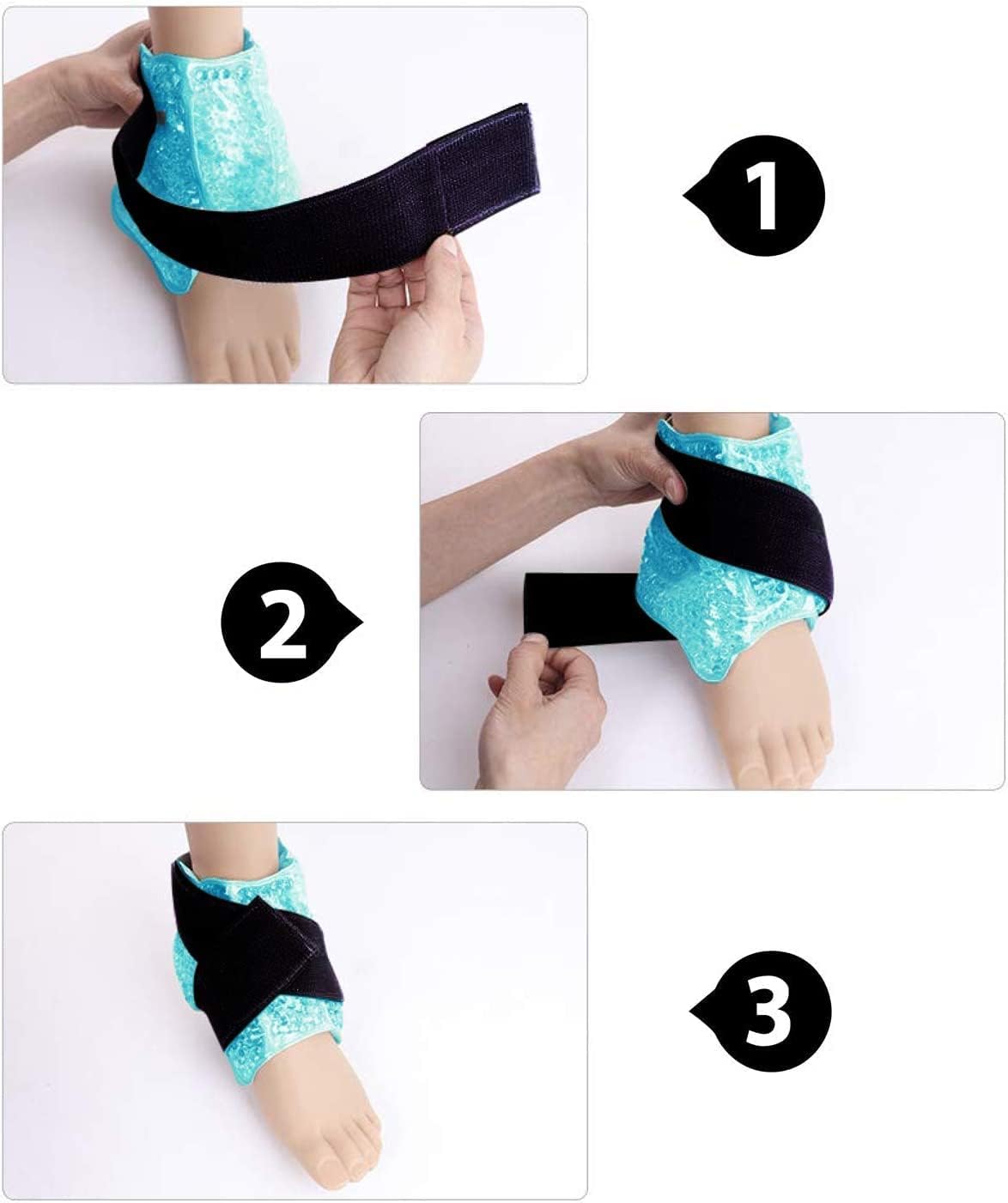 SPORT AID ANKLE SB HOT/COLD