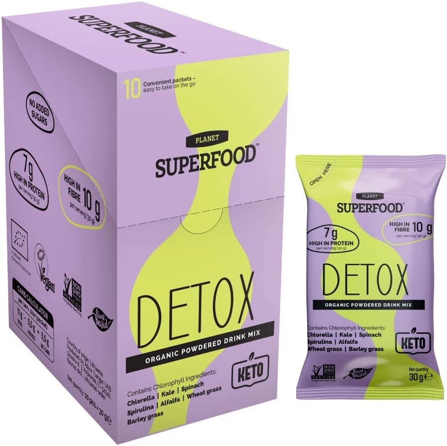 PLANET SUPERFOOD DRINK MIX,OG2,DETOX
