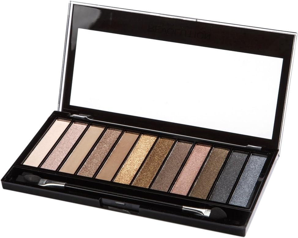REVOLUTION The Master Icon Shadow Palette - Matte Nudes, 0.24 oz