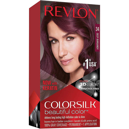 COLORSILK 34 DEEP BURGUNDY
