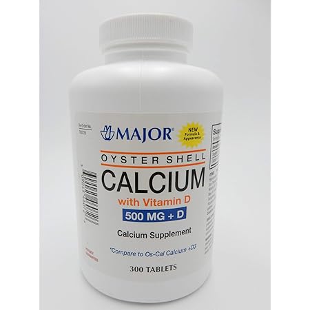 CALCIUM OYST+D 500MG TAB 200CT NAT BLEND
