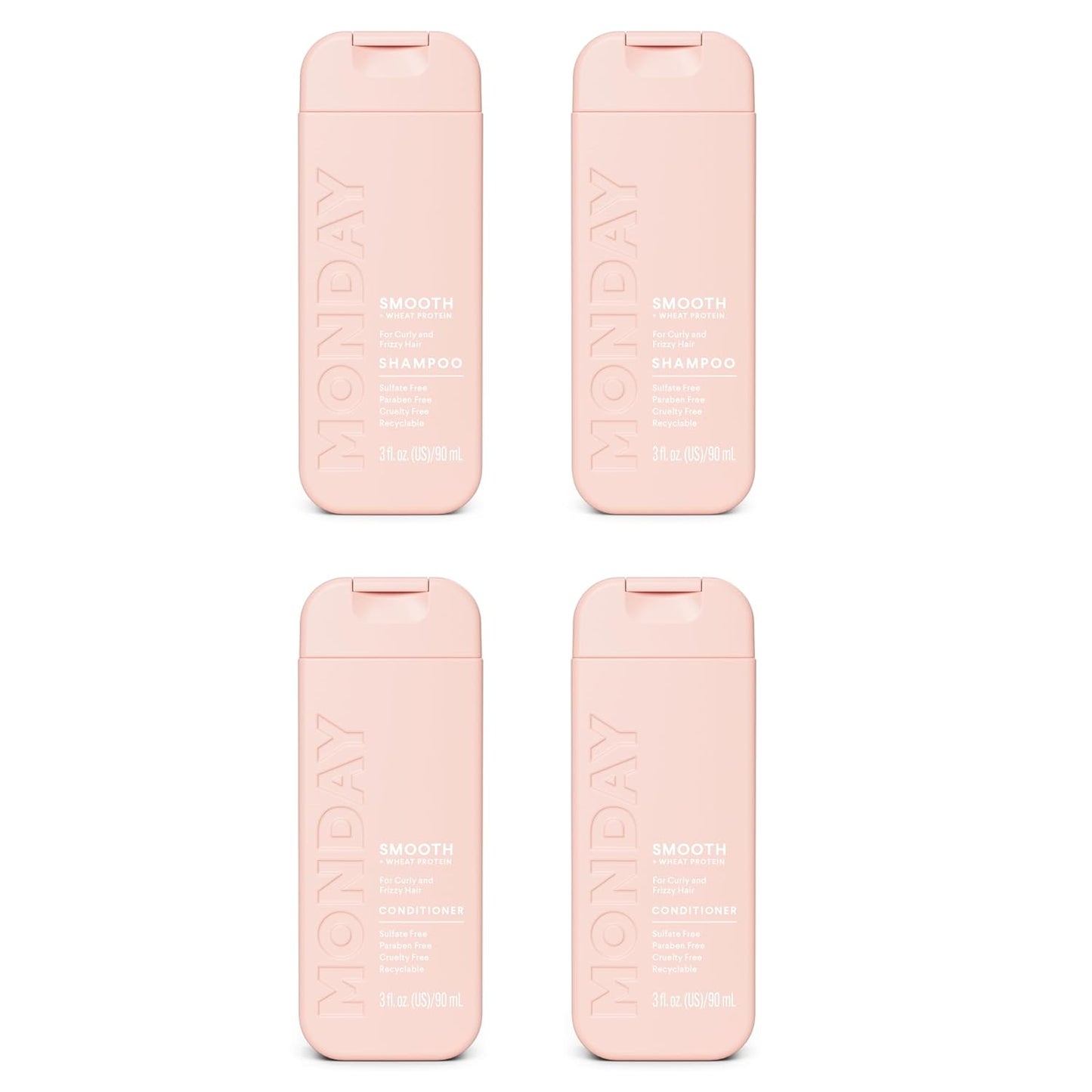 MONDAY Smooth Hair Conditioner - Travel Size, 3 oz