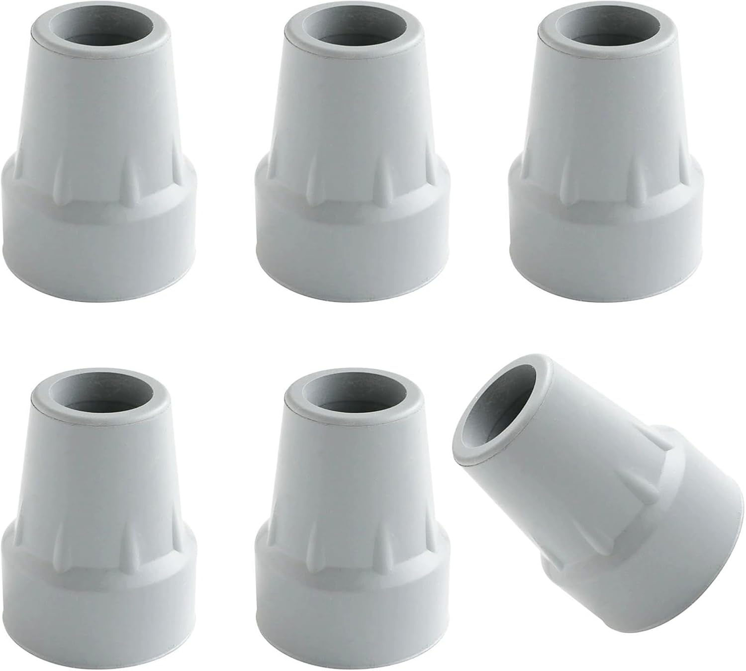 CRUTCH TIP EQ 2EA GRAY 7/8N