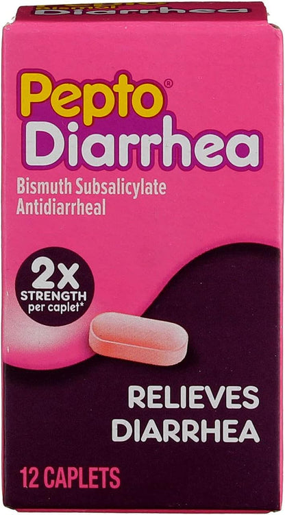 PEPTO DIARRHEA TB 525MG 12 CPLT