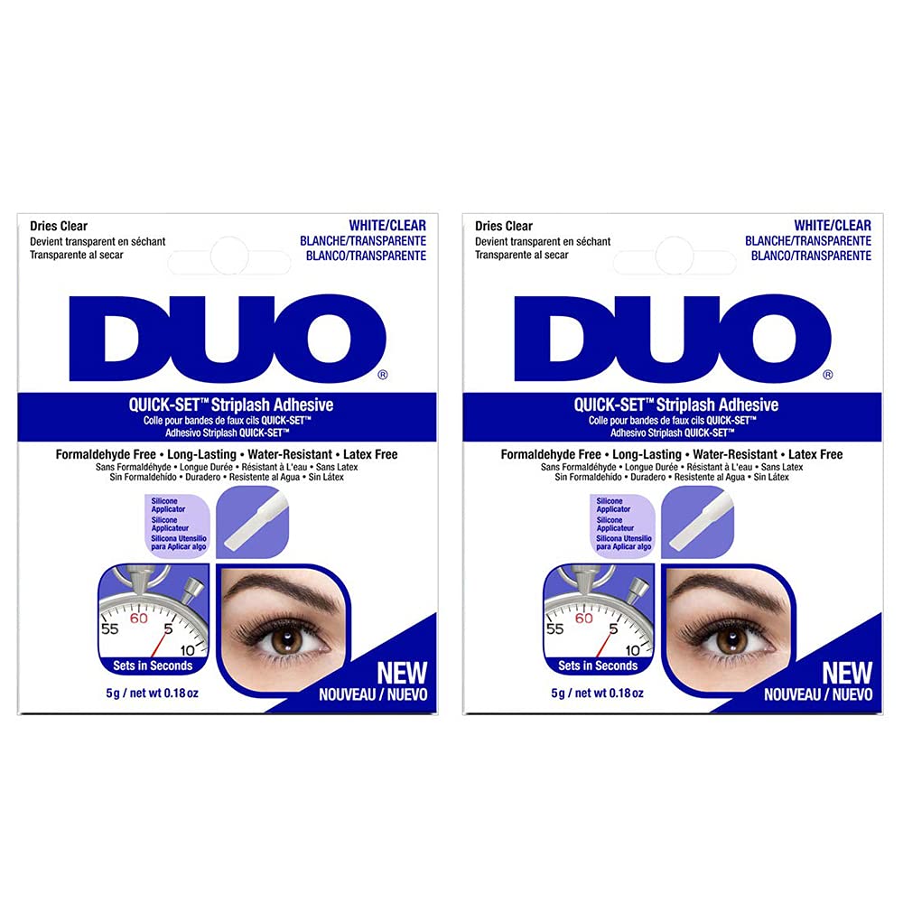 DUO Striplash Quick Set Adhesive Eyelash Glue - Clear