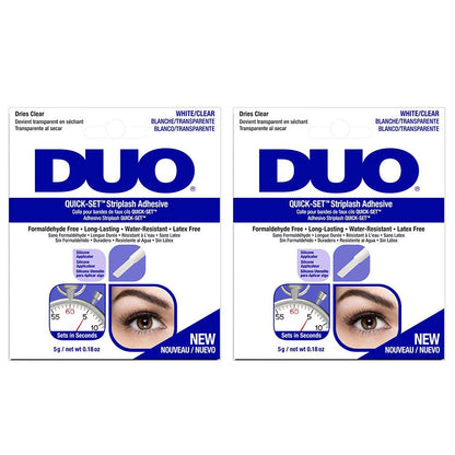 DUO Striplash Quick Set Adhesive Eyelash Glue - Clear