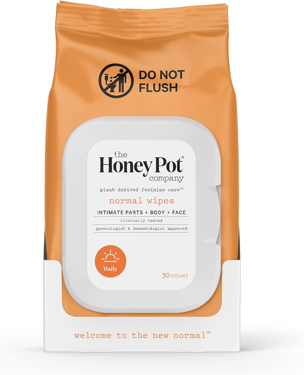 THE HONEY POT WIPES,INTIMT,CUCUMBER ALO