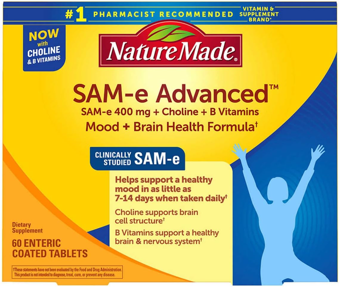 SAM-E 200MG TABLET 24CT NAT MADE