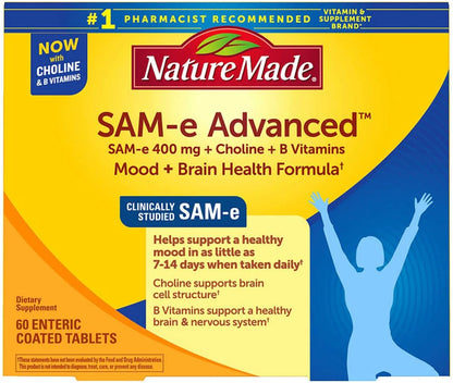 SAM-E 200MG TABLET 24CT NAT MADE