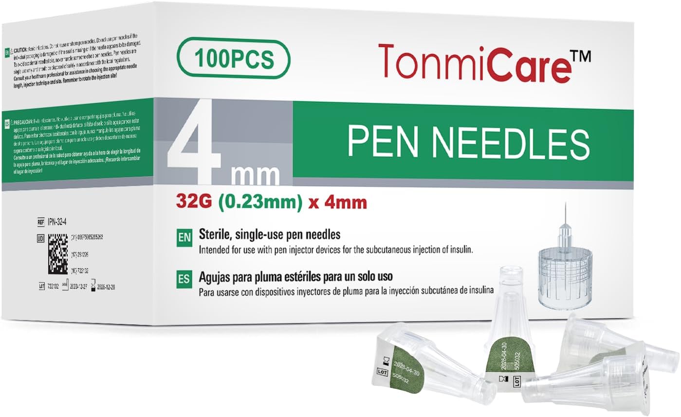 EASY TOUCH PEN NEEDLE 32G 4MM 5/32 100CT