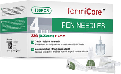 EASY TOUCH PEN NEEDLE 32G 4MM 5/32 100CT