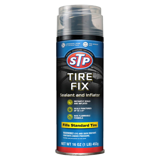 Fix-A-Flat Tire Sealant and Car Tire Inflator for Compact Tires