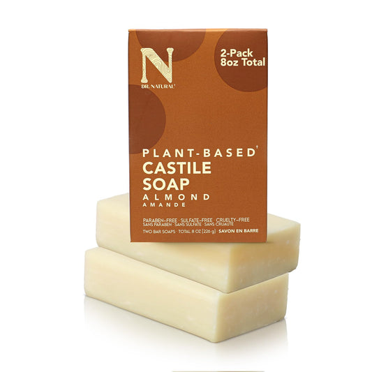DR.NATURALS ALMOND SOAP    32OZ