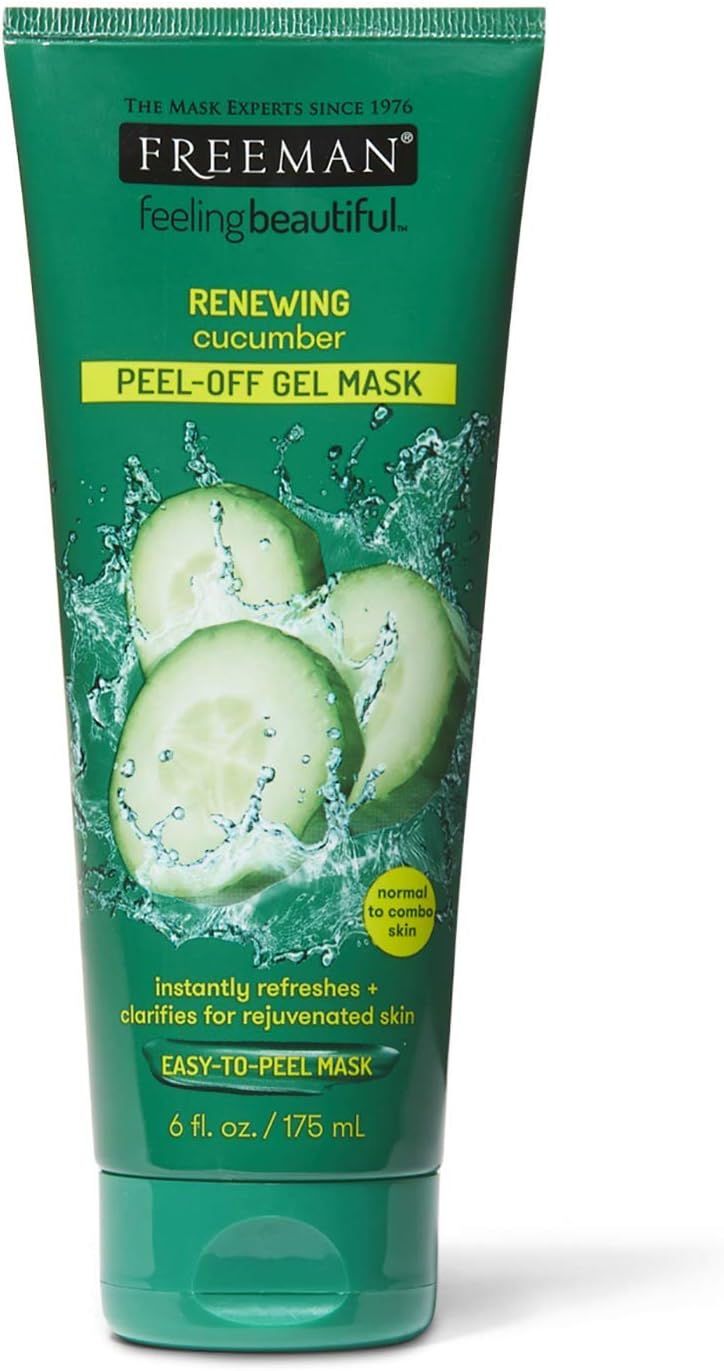 Freeman Facial Cucumber Peel-Off Gel Mask 6oz