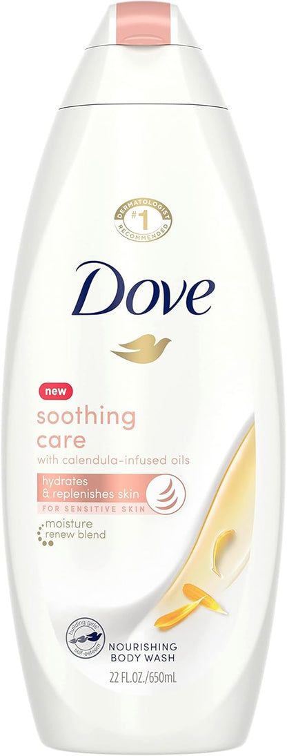 DOVE BODY WASH SOOTHING CARE20Z