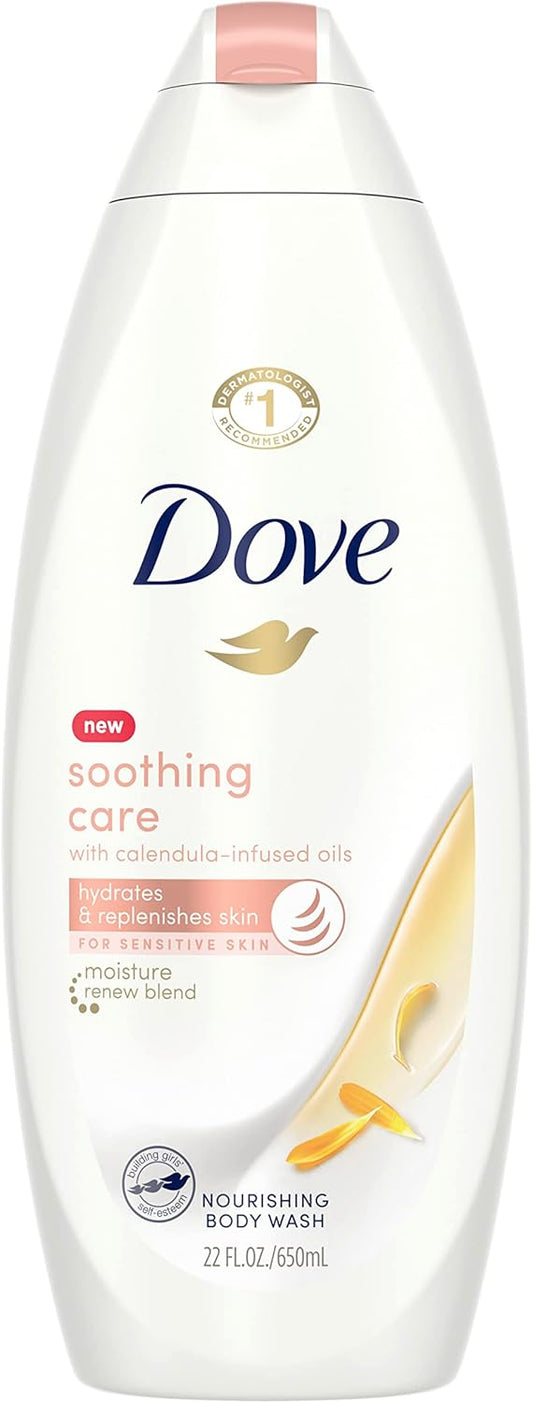 DOVE BODY WASH SOOTHING CARE20Z