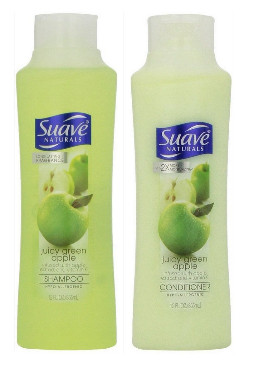 SUAVE NATURALS GREEN APPLE SHAMP 15OZ
