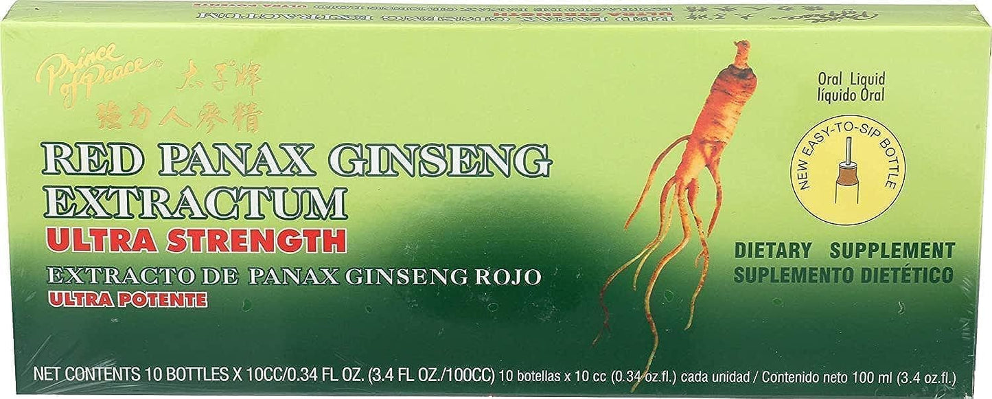 PRINCE OF PEACE CTR DSP,RED PANAX GINSENG