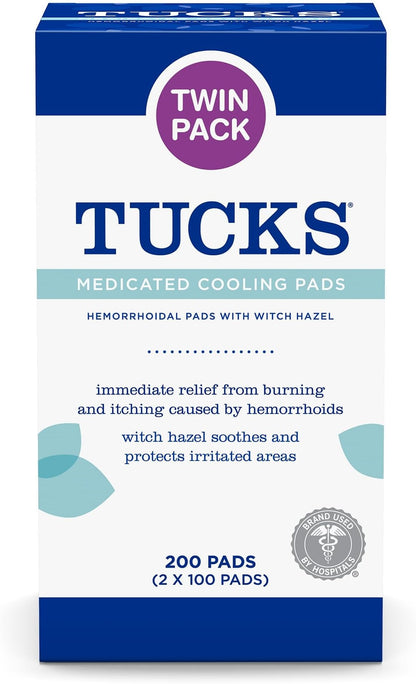 MEDICATED PADS PA 50% 100