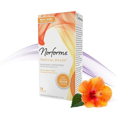 Norforms Suppositories Tropical Splash 12 Count