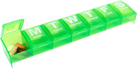 Ezy Dose Magnetic Bi-Fold Pill Organizer, Assorted
