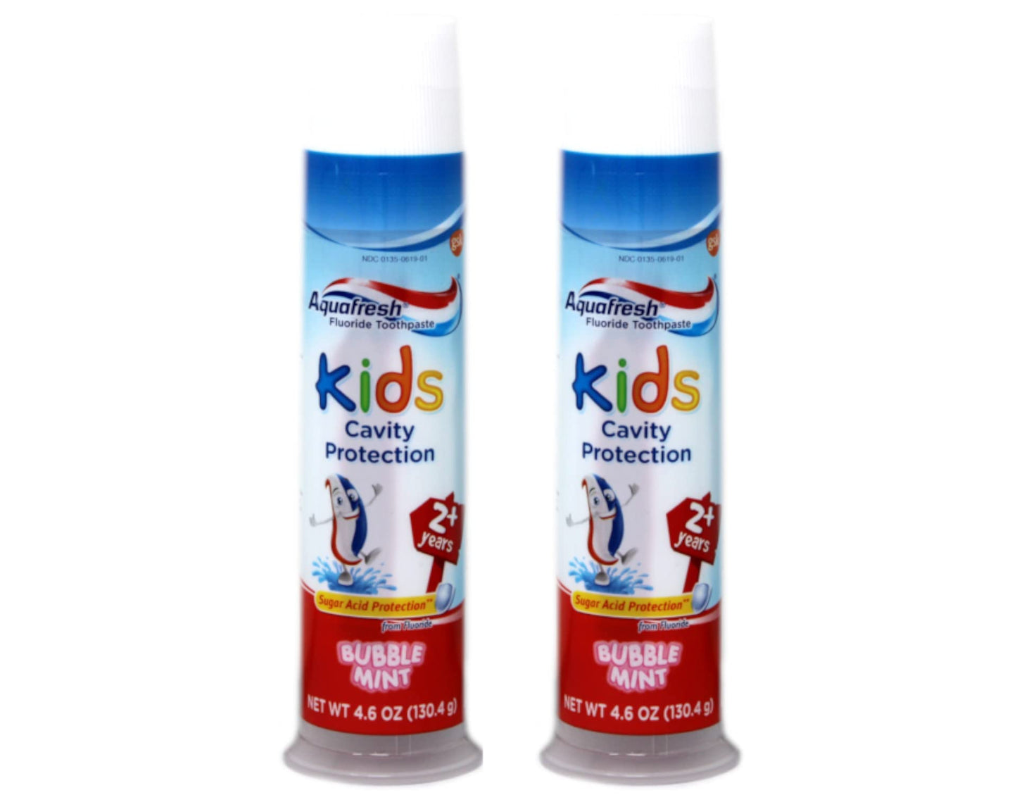AQUAFRESH KIDS PASTE 2+ PUMP 4.6OZ