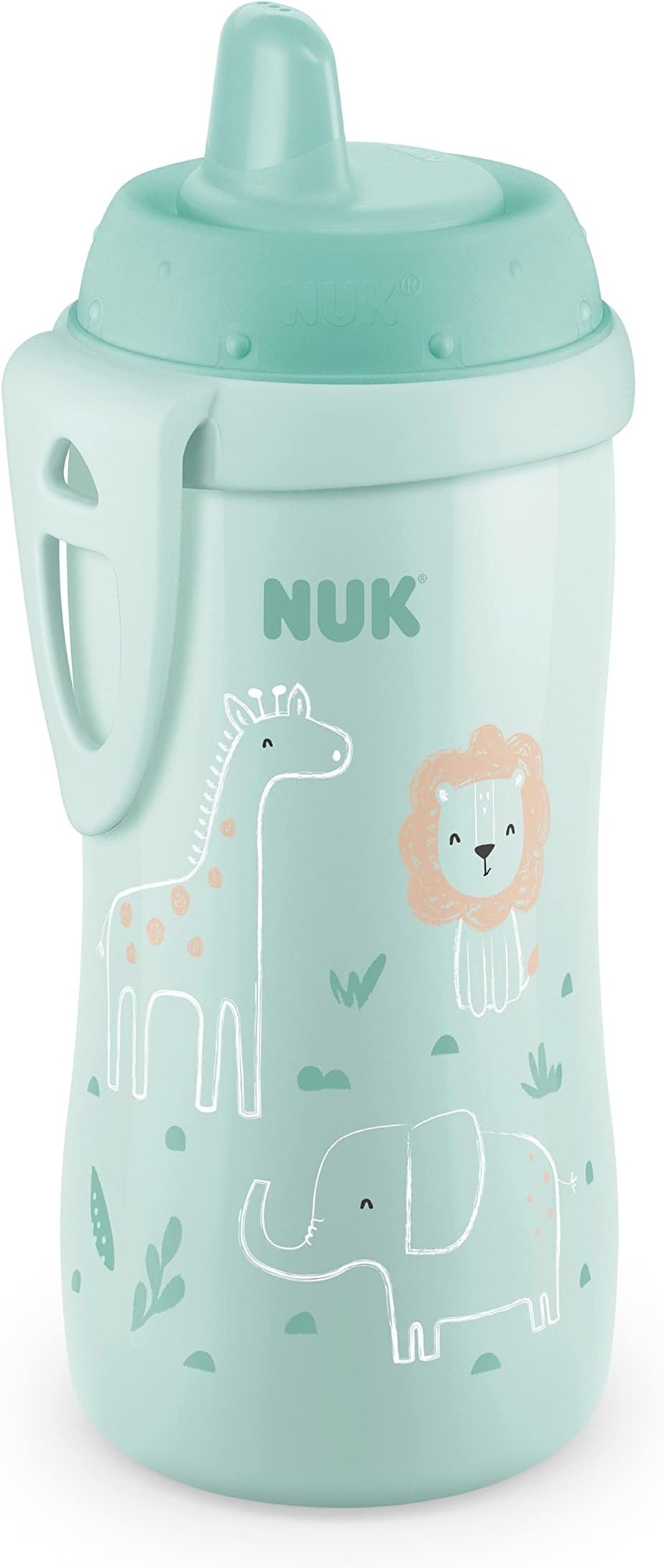 NUK Fashion Large Learner Cup With Handles - Pink, 10 oz