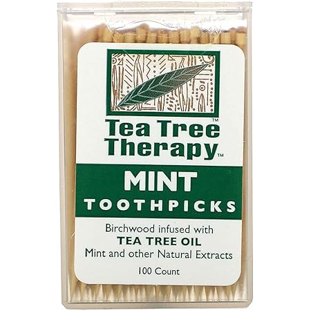 TEA TREE THERAPY TOOTHPICKS,CINNAMON