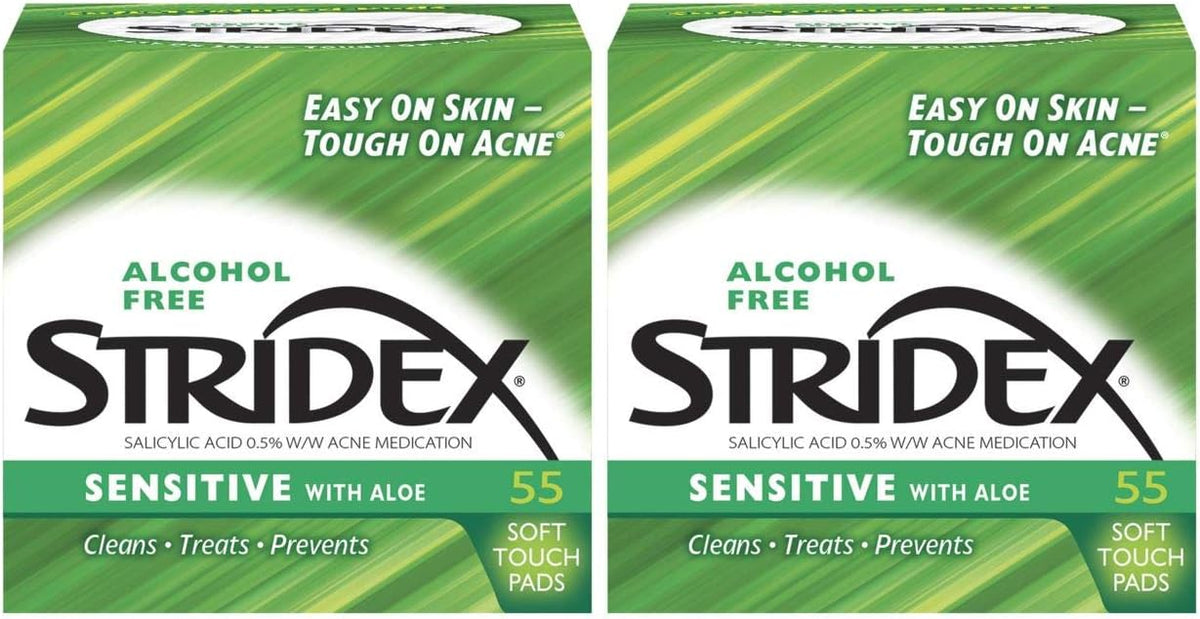 STRIDEX SENSITIVE PD 90 AF W/ALOE