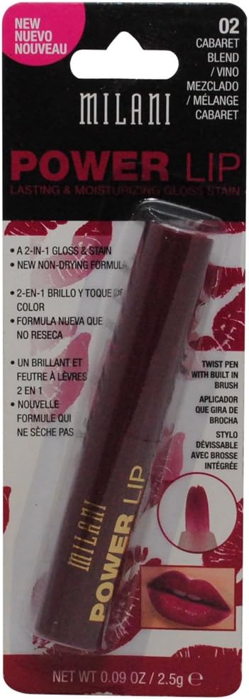 MILANI Color Fetish Lip Stain-130 M038130001 Lip Stain Rose Rising
