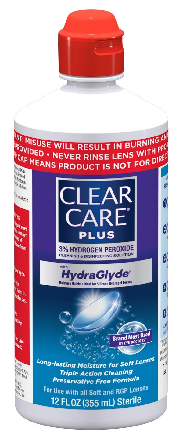CLEAR CARE PLUS SL 12OZ