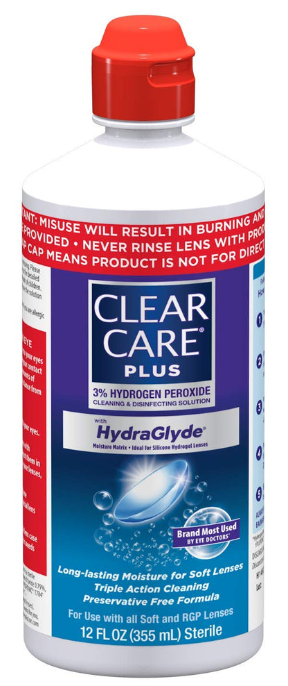 CLEAR CARE PLUS SL 12OZ