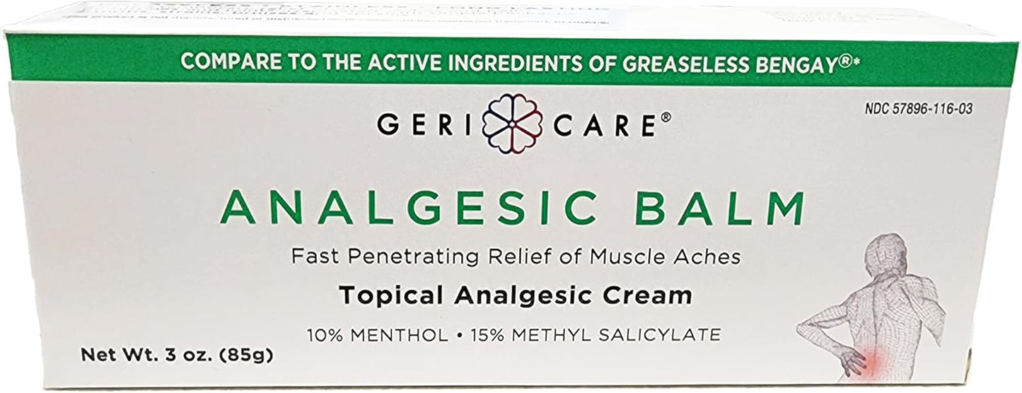 ANALGESIC BALM CRM 3 OZ GERI-CARE