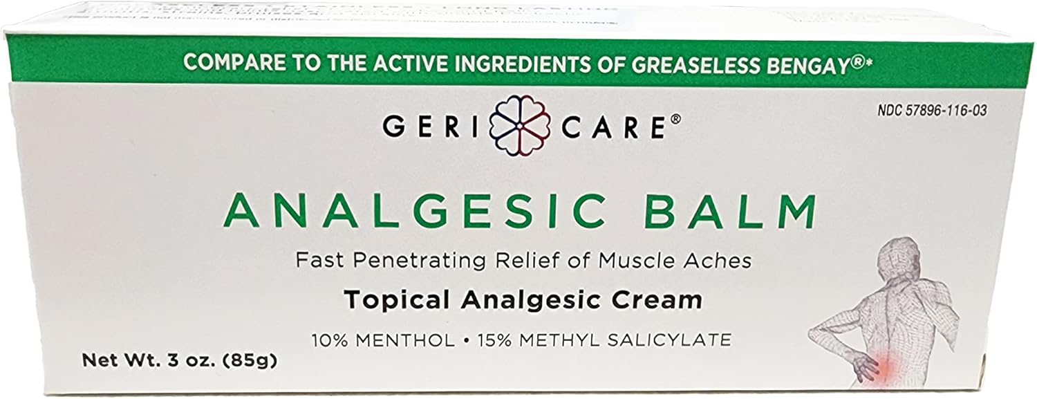 ANALGESIC BALM CRM 3 OZ GERI-CARE