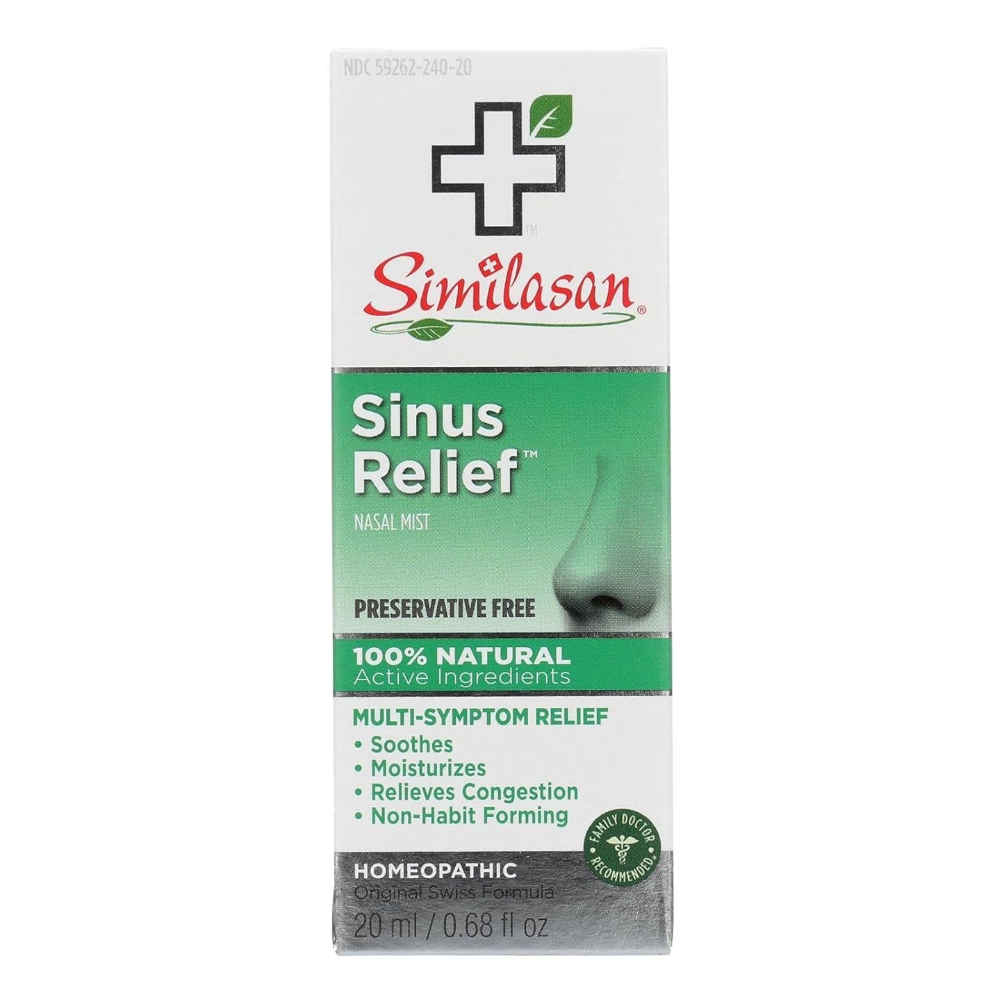 Sinus Relief Nasal Mist; Multi-Symptom Relief