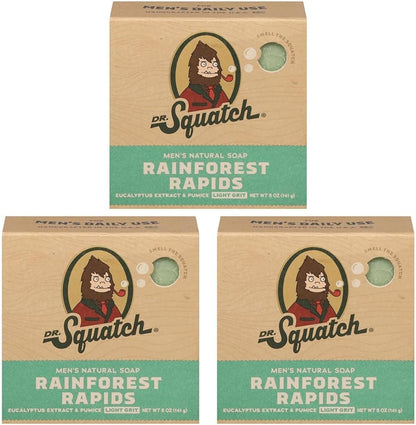 DR. SQUATCH BAR SOAP,RNFOREST RAPIDS