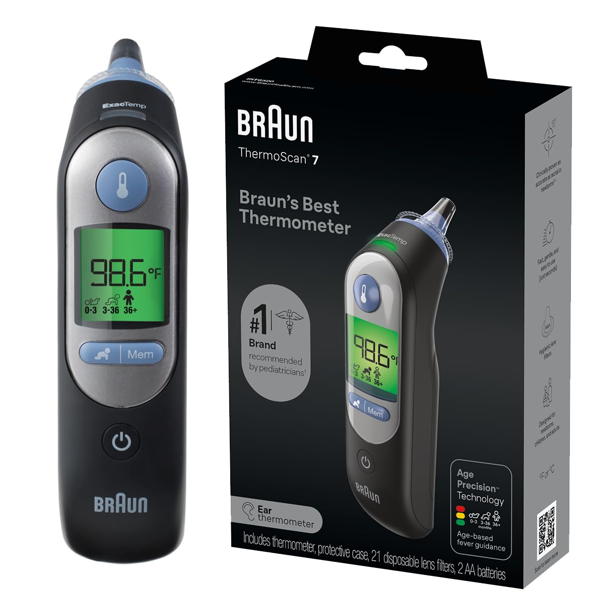 BRAUN THERMO LEN FIL EQ 40 EAR
