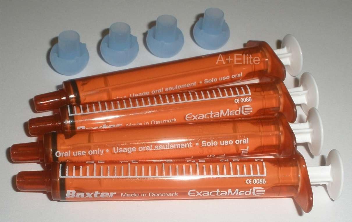 EXACTA-MED BTTL ADPT 4X25 UN