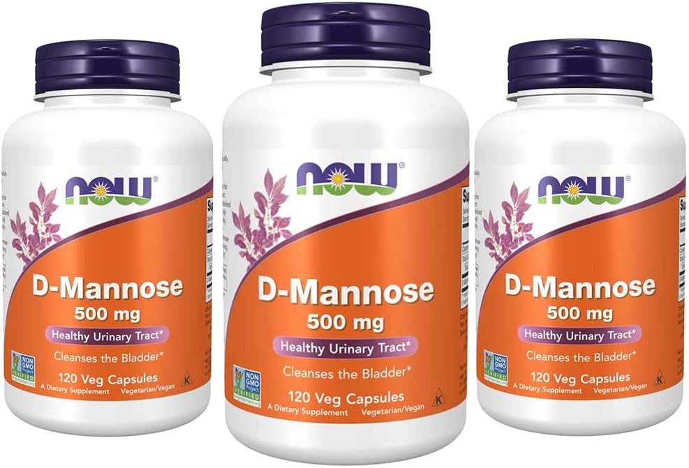 NOW FOODS D-MANNOSE 500MG