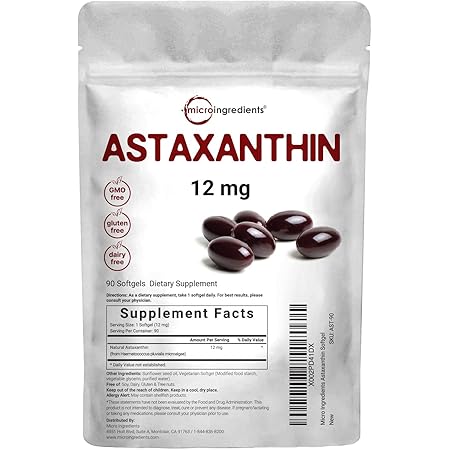 NATURAL ASTAXANTHIN GC 12MG 30SFG
