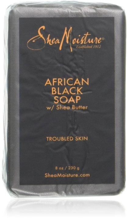 SHEA MOIST AF BLACK LQ SOAP 8OZ